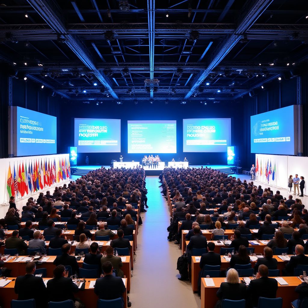 Conferencia internacional sobre comercio exterior